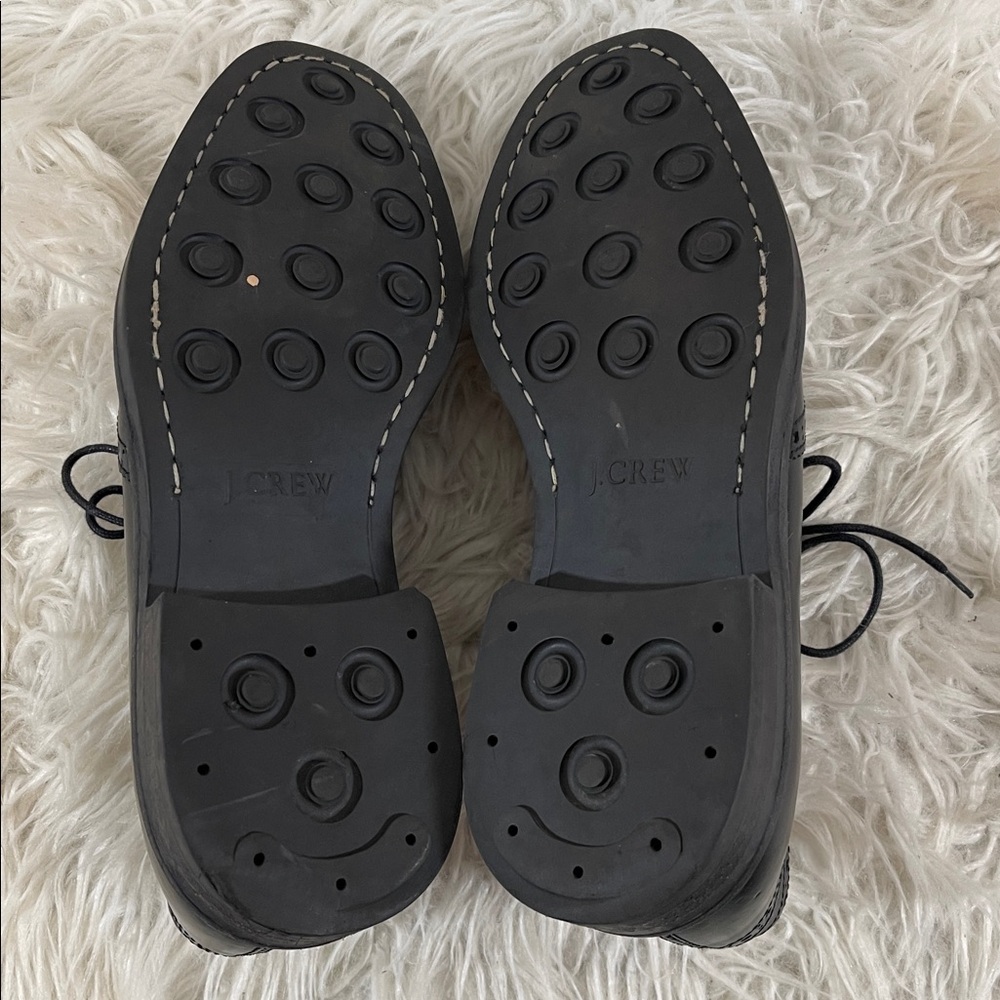 J.Crew Ludlow Leather Wingtip Lace Up Oxford Dress Shoes Size 8.5 Style 18929 - Picture 10 of 12